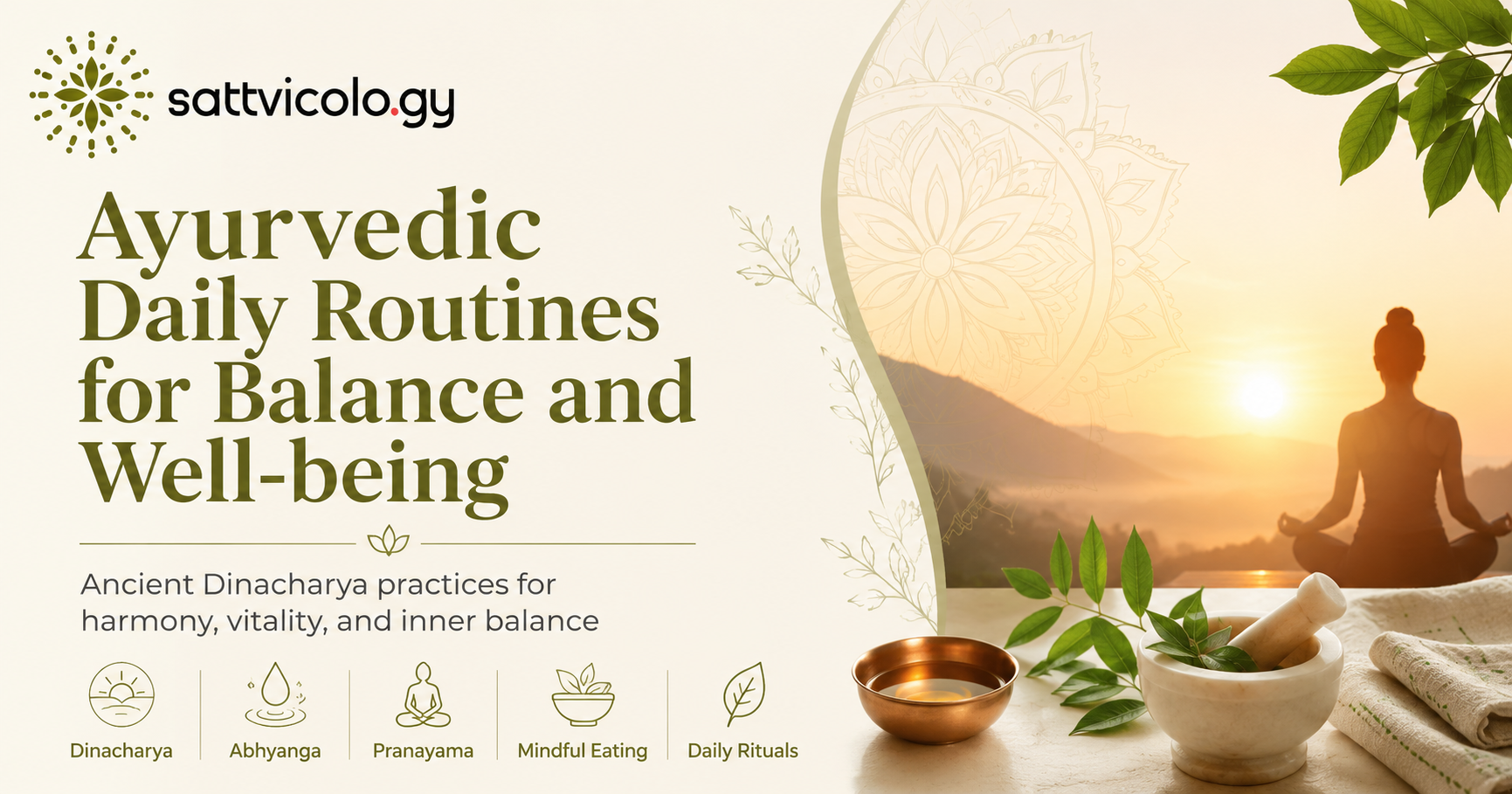 Ayurvedic Daily Routines for Balance and Well-being