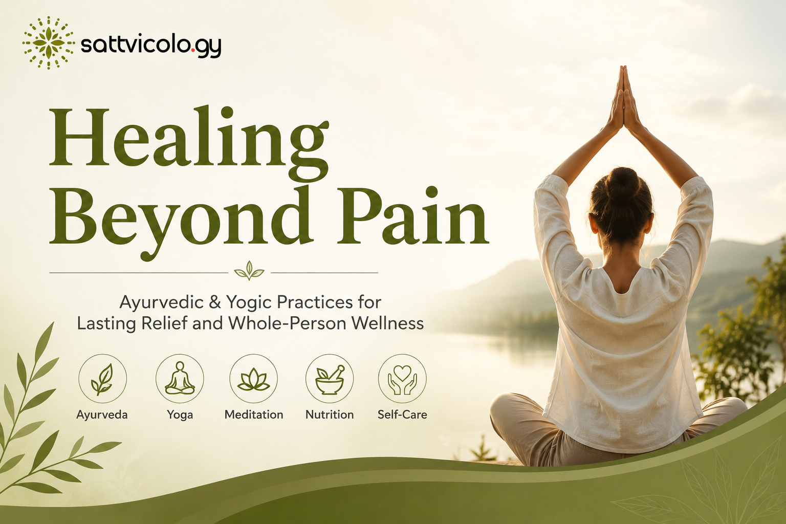 Ayurvedic and yogic practices for chronic pain