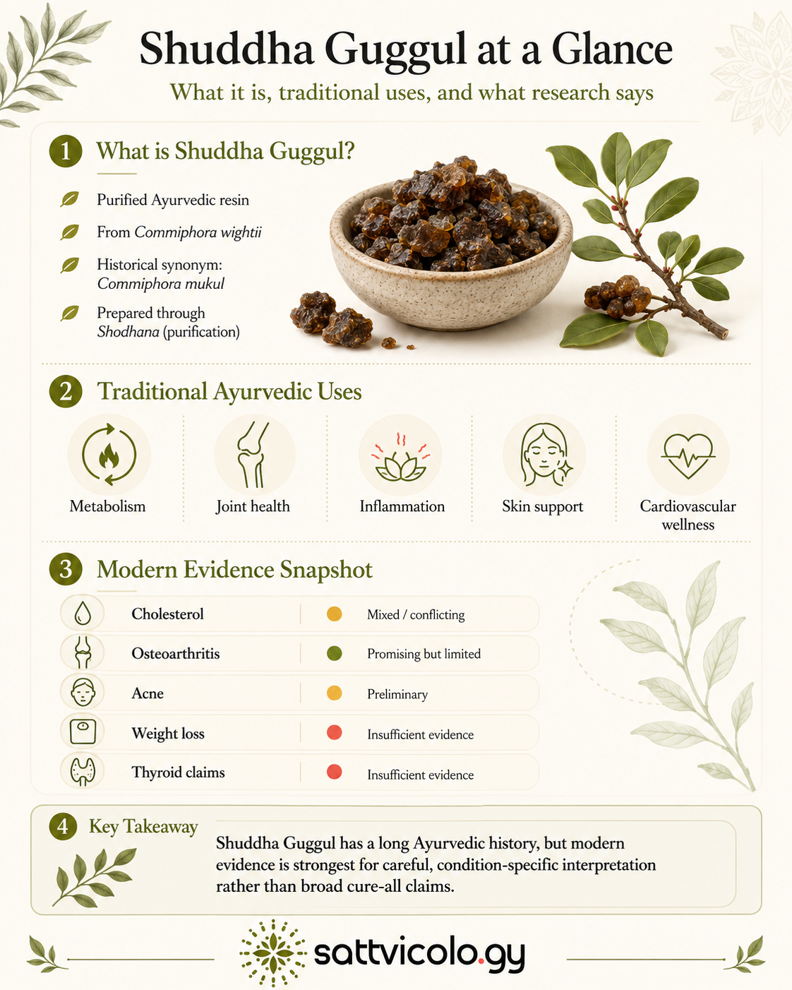 Shuddha Guggul benefits