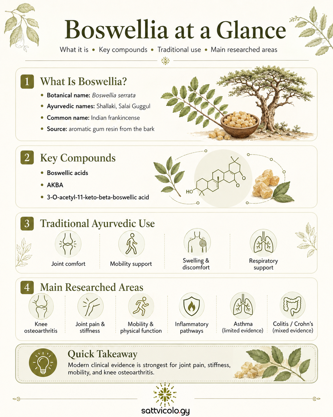 Boswellia benefits